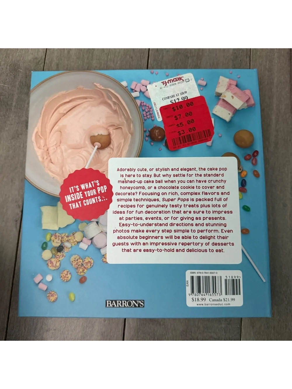 Super Pops Cake Pops Recipe Book by Tamsin Aston with Judith Fertig